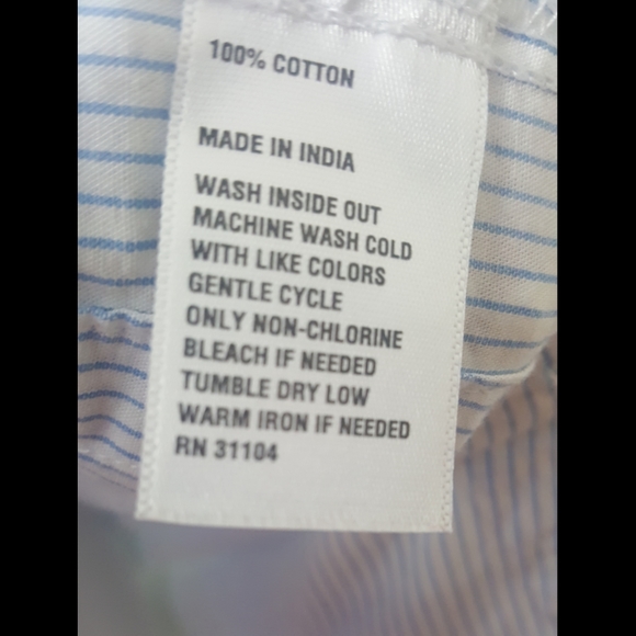 Crown & Ivy blue and white stripe tunic - Picture 8 of 8